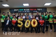 경산시, 착한가게 500호 달성 나눔도시 경산 명성 이어가
