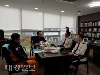 황영희 포항남부소방서장, 겨울철 화재취약대상 현장 확인방문