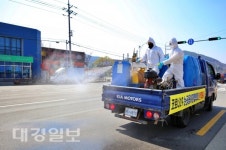 논공읍 자율방역단, 코로나19 방역 활동