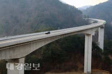 울진읍 온양리~금강송면 2차선 직선화도로 다음달 1일 개통