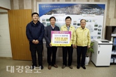 ㈜파이닉스 R&D, 상주시에 마스크 1만매 기탁