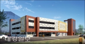 군위군, 전통시장에 주차타워 조성