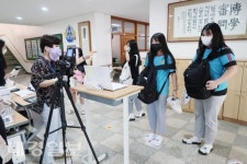 칠곡 장곡중 학생들, 코로나19 발열검사 관리 프로그램 개발 화제