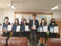 석전중, 제53회 문예 백일장에서 장원을 휩쓸다