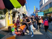 북포항JC, 흥해 장날 전통시장 활성화 캠페인