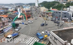 울진 죽변파출소 앞, 교통난 해소앞장