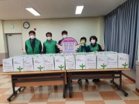 옥포읍 새마을남녀협의회, 떡국떡 나눔