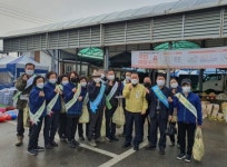 상주 함창읍.  설맞이 전통시장 장보기 및 안전사고 예방 캠페인