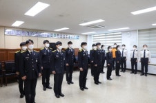 영주소방서 새내기 소방공무원 임용식