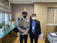 군위중학교, 온라인 학생회장단 선거 실시