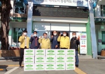 상주 공성면 석수교회, 생필품 나눔 진행