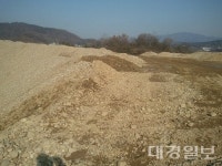 구미시-지역골재 업체, 채취량 놓고충돌
