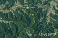 영천시, 구룡산(대창면 운천리~구룡산) 등산로 조성