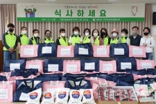 가흥2동 지역사회보장협의체, 식품꾸러미로 사랑 전해