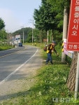안동 안기동 자총연 등 도로변 환경 정비