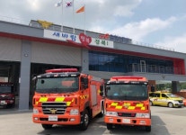 김천소방서, 신형 소방차량 2대 교체 화재대응능력 강화