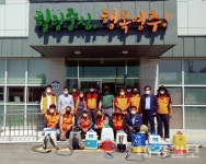 영주 안정면 의용소방, 경로당 방역 활동