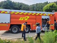 영주소방서, 지역민 물 공급도 책임집니다