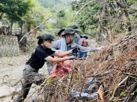 [사진물] 육군50사단 장병, 포항시 죽장면 수해복구 지원 구슬땀