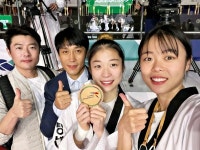 영천시청 태권도단 강미르 선수, 세계대회 금메달