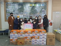나르샤태권도장, 대구 혁신동 물품 전달