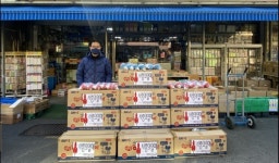황보문구, 대구 북구에 아동 실내화 기탁