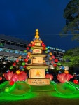 북구청 광장·칠곡네거리, 부처님 오신날 맞아 봉축탑 설치
