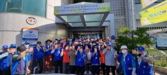 동인동행정복지센터·동인동지역사회보장협, 수박주스 전달