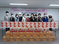 대구 동구 신천4동 지사보협, 식료품 전달