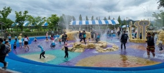 무더위 피서는 의성조문국박물관 물놀이장에서