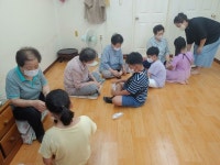 안심3동 우리마을교육나눔, 청소년이 만든 방역물품 경로당 전달