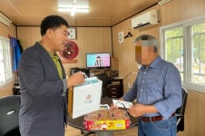 경주 성건동행정복지센터, 위문품 전달