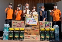 봉화소방서 춘양119안전센터, 이웃 사랑 나눔 위해 사회복지시설 방문