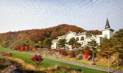 블루원 상주, 키움증권배 고교동창 골프 최강전 4강 경기 열려