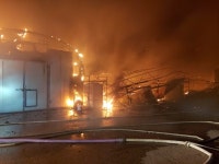 포항 기계면 버섯재배농장 화재… 3억 8500만원 피해