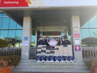 이정훈 구지면 의용소방대장, 백미 100포 기부