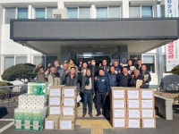 영덕 남정면체육회, 취약계층에 생필품