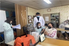 중구보건소, 관내 정신재활시설 코로나19 동절기 방문 접종