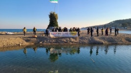 한수원, 대본3리 달집태우기 행사 지원