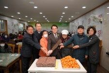 청도 대성교회, 어르신에 점심 무료 제공