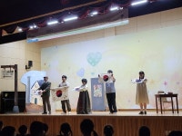 김천 다수초, 6·25전쟁 연극 공연 열어