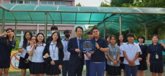 포항청하중학교 김응삼 교장,  마약 예방   NO EXIT 릴레이 캠페인  동참