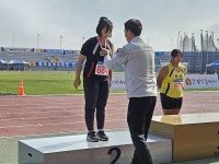 의성군 다인중 최영희, 경상북도학생체육대회 육상종목 2관왕