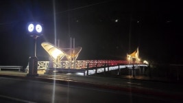 청도, 청도천 강변도로 시계탑 설치