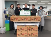 참좋은요양병원, 수성구 수성4가동에 이웃돕기 후원품 기탁