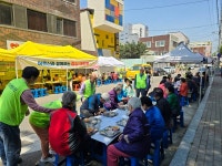 대구 서구 까치사랑봉사단 어르신 孝(효) 무료급식 행사 실시