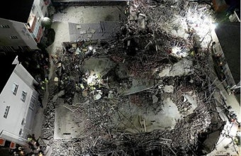 남아공 5층 아파트 단지 붕괴사고 ... 사망 9명·44명 매몰