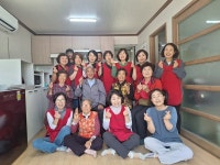 새살림봉사회, 소보면 용수경로당 봉사