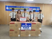 대구 동구 신암2동 자율방범대, 신암2동 행정복지센터에 선풍기 나눔행사