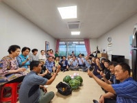 김천 자산동 주민자치위, 복날 맞이 경로당 방문